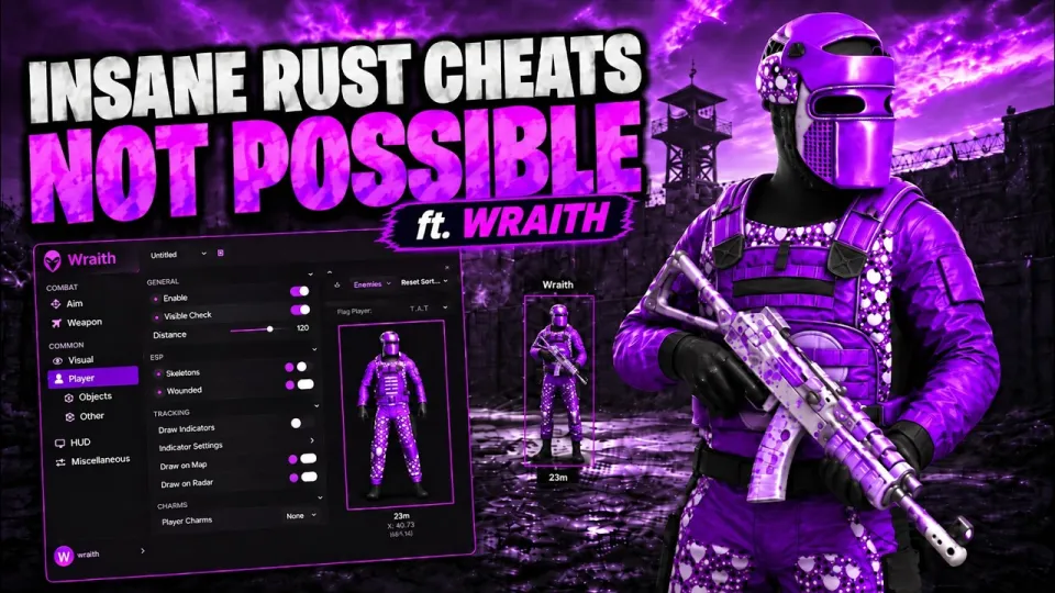 Rust Cheats Provide Unmatched Player Tracking and Combat Advantages